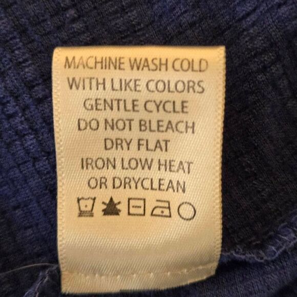 Max Studio Womens Blue Cinched Short Sleeve Plus Size Top - Picture 9 of 10